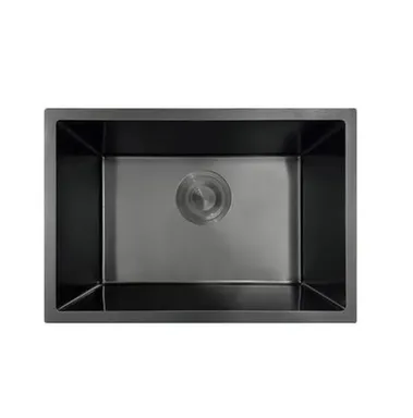 Купить Мойка из нержавеющей стали, черный, 680x450 мм, Vilonty в интернет-магазине Akvilon.kz