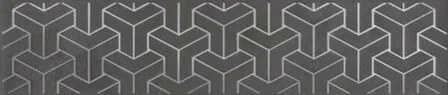 Купить Бордюр Ломбардиа антрацит 25x5,4 см, Kerama Marazzi в интернет-магазине Akvilon.kz