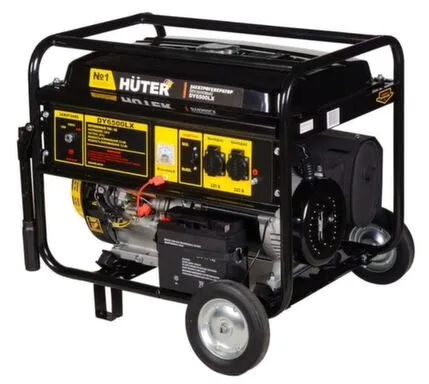 Купить Генератор бензиновый 5000 Вт, Huter в интернет-магазине Akvilon.kz