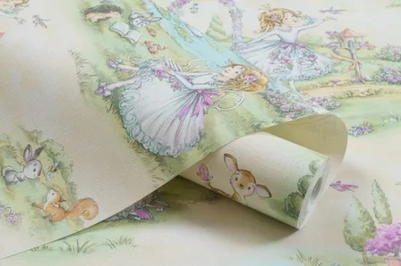 Купить Обои виниловые на флизелиновой основе Фантазия, мотив, светло-бежевый, 1,06x10 м, Артекс в интернет-магазине Akvilon.kz