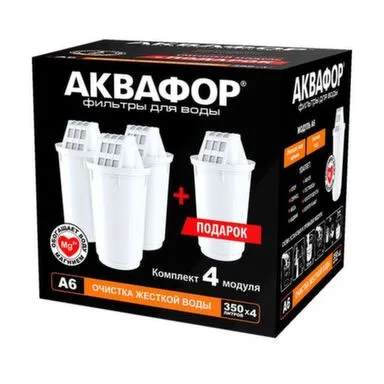 Купить Модуль сменный фильтрующий Аквафор А6 4 штуки в интернет-магазине Akvilon.kz