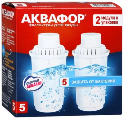 Купить Модуль сменный фильтрующий Аквафор В5 2 штуки в интернет-магазине Akvilon.kz