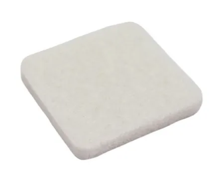 Купить Пункт фетровый самоклеящийся 20x20 мм, белый, 10 шт, Стройбат в интернет-магазине Akvilon.kz