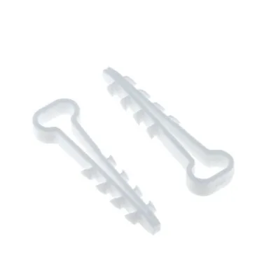 Купить Дюбель-хомут плоский белый 6-12 (50шт)/EKF в интернет-магазине Akvilon.kz