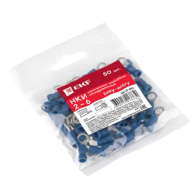 Купить Наконечник кольцевой 2,5мм2-6, EKF в интернет-магазине Akvilon.kz