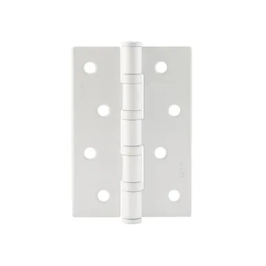 Купить Петля накладная универсальная 4"-4ВВ 100x75x2,5 мм Нора-М Белый в интернет-магазине Akvilon.kz