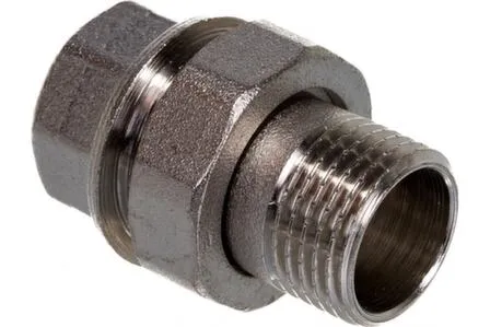 Купить Сгон резьбовой прямой (американка) 1/2" ВР-НР, РТП в интернет-магазине Akvilon.kz