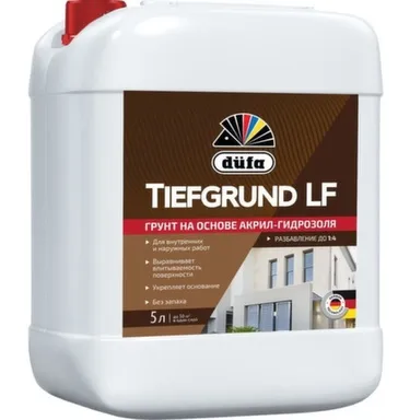 Купить Терең ену праймері Tiefgrund RD314 LF, 5 л, Dufa в интернет-магазине Akvilon.kz