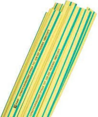 Купить Трубка термоусадочная 8мм/4мм желто-зеленая EKF ( упк50 штук) в интернет-магазине Akvilon.kz