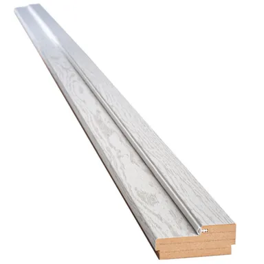 Купить Дверной короб МДФ патина серая -ПВХ DeLuxe (2050x80x32 мм) в интернет-магазине Akvilon.kz