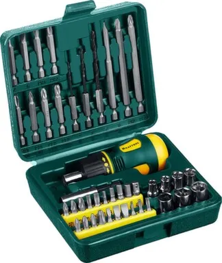 Купить Набор "Отвертка реверсная с насадками" (43 предмета), KRAFTOOL в интернет-магазине Akvilon.kz