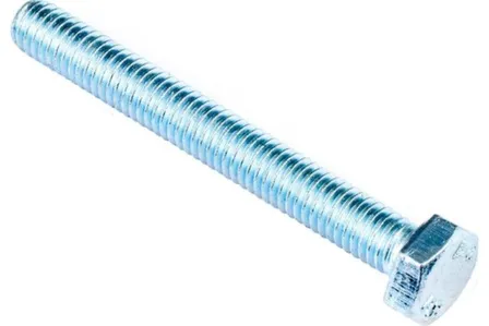 Купить Болт DIN 933 М 6x70 (белый цинк 3 шт), Стройбат в интернет-магазине Akvilon.kz