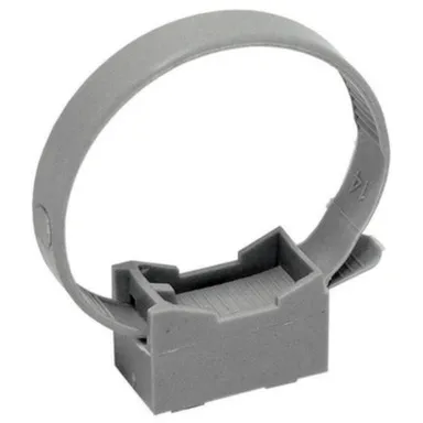 Купить Держатель хомутный со стяжкой d14-32 серый IEK в интернет-магазине Akvilon.kz