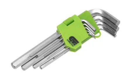 Купить Набор ключи имбусовые Hex 1,5-10 мм 9 предметов, Сибртех в интернет-магазине Akvilon.kz