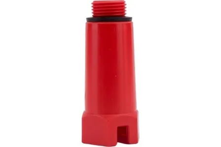 Купить Заглушка длинная 1/2 пластик, красная в интернет-магазине Akvilon.kz