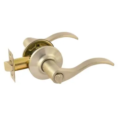 Купить Ручка-защелка межкомнатная НН-03 фиксатор Нора-М Матовый никель в интернет-магазине Akvilon.kz