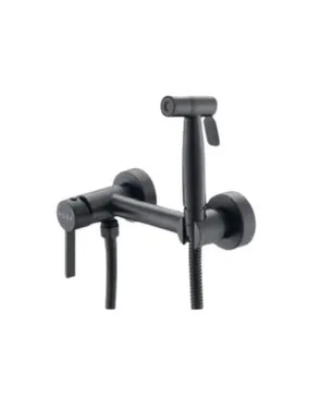 Купить Смеситель с гигиеническим душем Vessel VSL02, черный, Voda в интернет-магазине Akvilon.kz