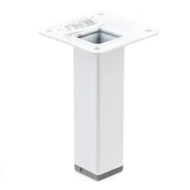 Купить Ножка мебельная, белый, 25x25x150 мм, 1 шт, Стройбат в интернет-магазине Akvilon.kz Купить Ножка мебельная, белый, 25x25x150 мм, 1 шт, Стройбат в интернет-магазине Akvilon.kz