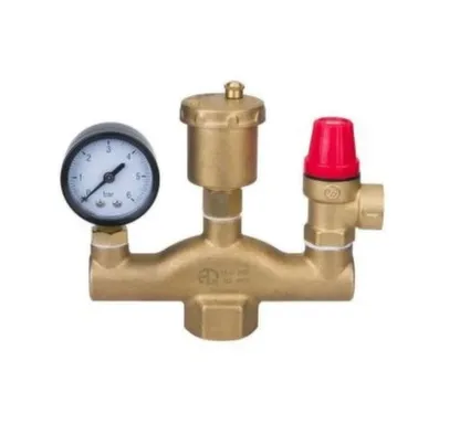 Купить Группа безопасности котла 1″ Aqualink в интернет-магазине Akvilon.kz