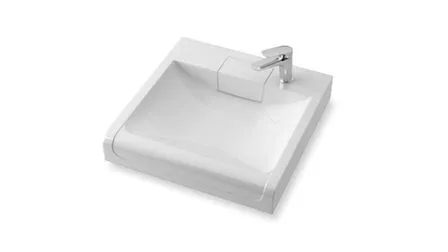 Купить Умывальник Аврора сигнально белый без сифона и кронштейнов, Granit Marrbaxx в интернет-магазине Akvilon.kz