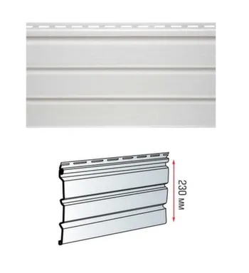 Купить Софит Альта Профиль белый 3000x230 мм в интернет-магазине Akvilon.kz