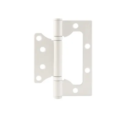 Купить Петля накладная универсальная 800-4 ЭКО 100x75x2,5 мм Нора-М Белый в интернет-магазине Akvilon.kz