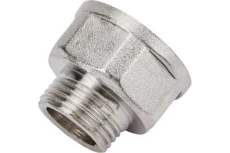 Купить Переходник резьбовой 1/2" х 3/8" ВР-НР, РТП в интернет-магазине Akvilon.kz