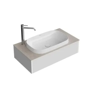 Купить Тумба подвесная Magica 90 см, утренний серый, 1 ящик, Kerama Marazzi в интернет-магазине Akvilon.kz