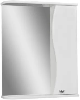 Купить Зеркало Волна правое 60 см, Домино в интернет-магазине Akvilon.kz