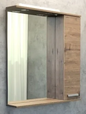 Купить Зеркало Марио дуб темный 75 см,Comforty в интернет-магазине Akvilon.kz