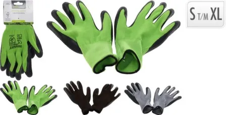Купить Перчатки для работы в саду женские, 4 размера: S, M, L, XL, цвета зеленый, черный, серый, Koopman в интернет-магазине Akvilon.kz
