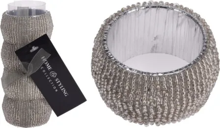 Купить Кольцо для салфетки, набор 4 шт, серый, Koopman в интернет-магазине Akvilon.kz