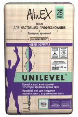 Купить Наливной пол на комплексном связующем Unilevel, 25 кг, Alinex в интернет-магазине Akvilon.kz Купить Наливной пол на комплексном связующем Unilevel, 25 кг, Alinex в интернет-магазине Akvilon.kz