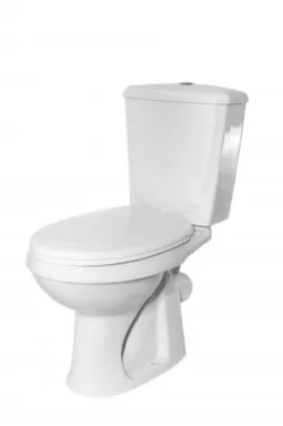 Купить Унитаз напольный ЭЛИССА Оптима Стандарт, Оскольская Керамика в интернет-магазине Akvilon.kz