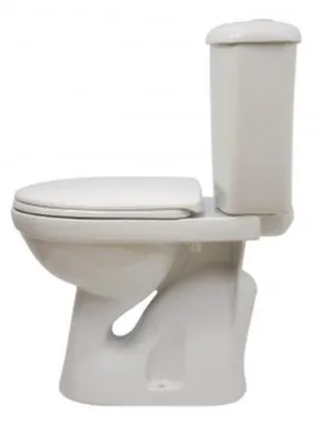 Купить Унитаз напольный СУПЕРКОМПАКТ Стандарт Выпуск в пол, Оскольская Керамика в интернет-магазине Akvilon.kz