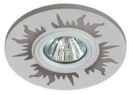 Купить Светильник MR16 встраиваемый с подсветкой белый Эра в интернет-магазине Akvilon.kz