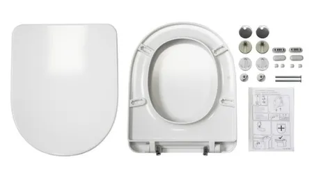 Купить Сиденье Amalfi soft-close, Sanita Luxe в интернет-магазине Akvilon.kz