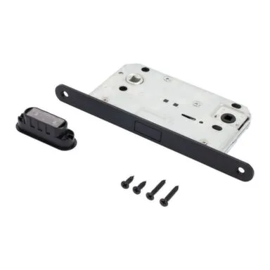 Купить Корпус замка магнитный 5300-MC-WC (под фиксатор) Аллюр Черный в интернет-магазине Akvilon.kz