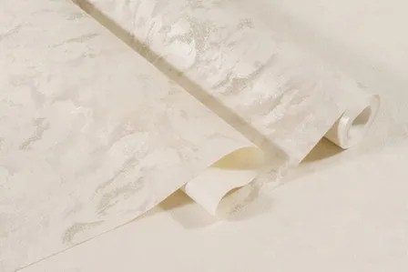 Купить Обои виниловые на флизелиновой основе Соланж, мотив, бежевый светлый, 1,06x10 м, Domingo в интернет-магазине Akvilon.kz