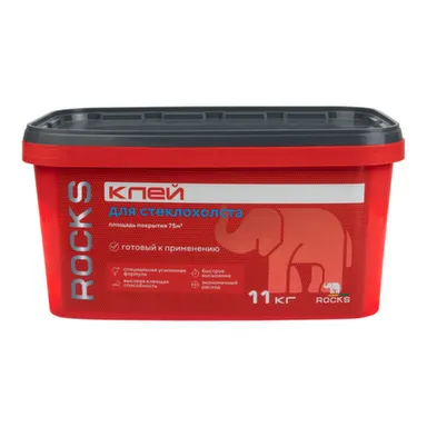 Купить Клей для стеклохолста, 11 кг, Rocks в интернет-магазине Akvilon.kz