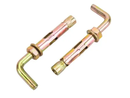 Купить Анкерный болт с Г-образным крюком, цинк, 8x40 мм, 2 шт, Стройбат в интернет-магазине Akvilon.kz