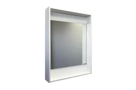 Купить Зеркало Марсель с led-подсветкой и сенсором, белый матовый, 60 см, Comforty в интернет-магазине Akvilon.kz