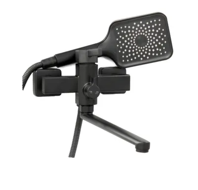 Купить Смеситель для ванны DV 26-7-PD-AB, черный, Divic в интернет-магазине Akvilon.kz