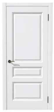 Купить Дверь межкомнатная ПиАно Софт тач белый 600 Дубрава Сибирь в интернет-магазине Akvilon.kz