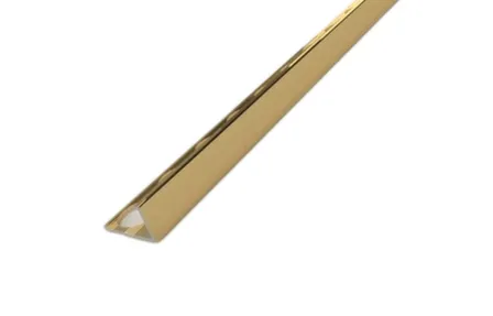 Купить Профиль для плитки,9x2700 мм,анод золото, Лука в интернет-магазине Akvilon.kz