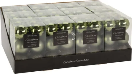 Купить Ёлочное украшение Шар диам. 6см, набор 12шт, Koopman в интернет-магазине Akvilon.kz