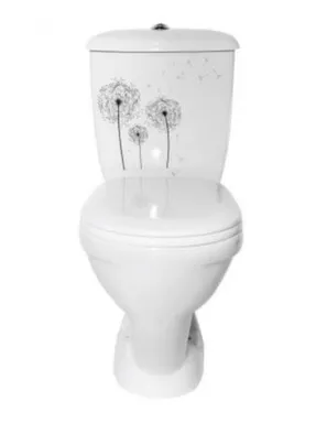 Купить Унитаз Радуга Одуванчик Эконом, Оскольская керамика в интернет-магазине Akvilon.kz