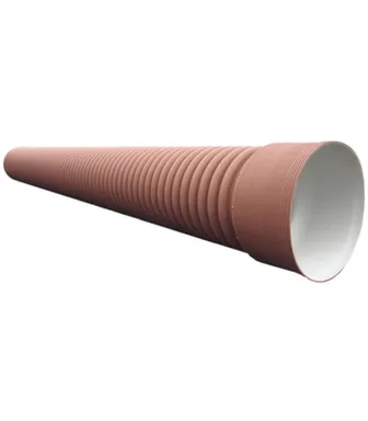 Купить Труба рифлёная с раструбом 160/138,8x6000 (SN 8) КП в интернет-магазине Akvilon.kz