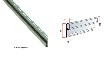 Купить Планка финишная Альта Профиль 3660 мм салатовый в интернет-магазине Akvilon.kz