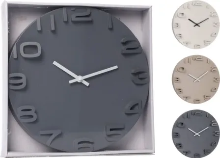 Купить Часы настенные, диаметр 30,5 см, в ассортименте, Koopman в интернет-магазине Akvilon.kz